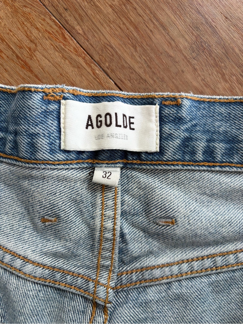 AGOLDE High Waist barrel balloon jeans, Sz 32 - Picture 4 of 5